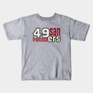 49ers san francisco american football Kids T-Shirt